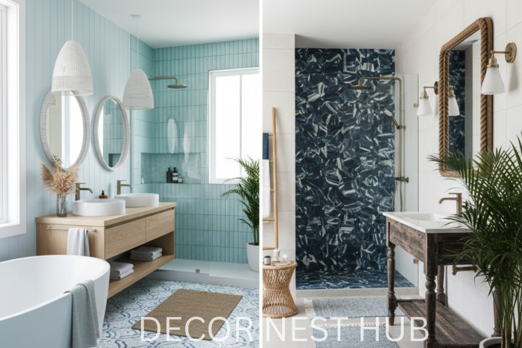 Modern Coastal Bathroom